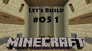 Minecraft  Lets Build 051  Lagersystem Deutsch HD [upl. by Joanie]