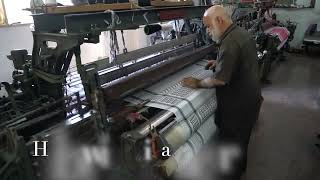 Hirbawi Palestinian scarf factory Hebron [upl. by Zena]