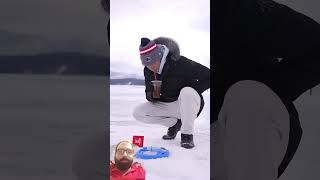 Fishing 🐠 fishing icefishing icefish shortvideos shorts [upl. by Jarlen457]