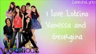 Victorious Cast  Five Fingaz To The Face Lyrics Video HD [upl. by Stochmal420]