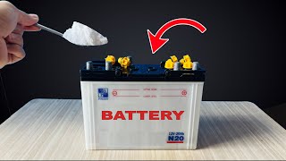 Your battery will last forever after filling this powder Restore your battery at home easily [upl. by Mayne51]