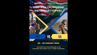 U25 Polocrosse International  Test Match 2 [upl. by Mauro]