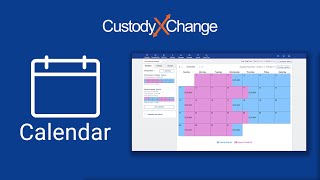 Make a CoParenting Calendar Fast With Custody X Change [upl. by Alamak856]