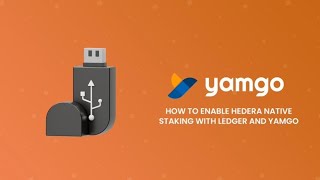 HBAR Staking with Ledger STEPBYSTEP GUIDE  Yamgo Wallet [upl. by Riva799]