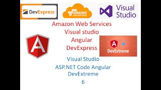 Visual Studio coding ASPNET Core Angular with DevExtreme 6  Charts Data Binding中文說明 [upl. by Nol282]