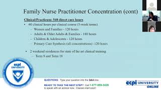 ECPI University MSN  Family Nurse Practitioner [upl. by Otrebliw32]