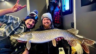 Ice Fishing Lake of the Woods with Alex Peric [upl. by Nylakcaj810]