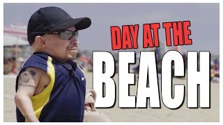 BEACH DAY  Vernes Vlogs [upl. by Odele]