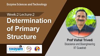 Lec 7 Determination of Primary Structure [upl. by Umberto]