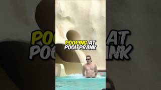 Fake POOP in Pool Prank GONE WRONG JimmyRowe [upl. by Drofliw]