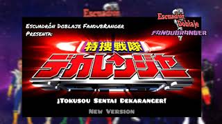 Tokusou Sentai Dekaranger New Version opening beta by FandubRanger [upl. by Niamart16]