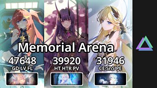 ã€73 W1ã€‘ SSS Guaymas 47648 ãƒ» SSS BKE 39920 ãƒ» SS Kallen 31946 ãƒ» Memorial Arena Exalted [upl. by Aihsekan]