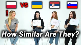 Polish Language Can Ukrainian Serbian and Slovenian Speakers Understand It [upl. by Goodson895]