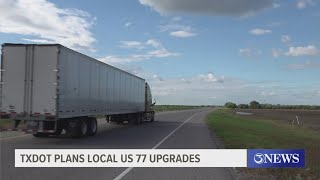 TxDOT plans local US 77 upgrades [upl. by Burkhardt257]