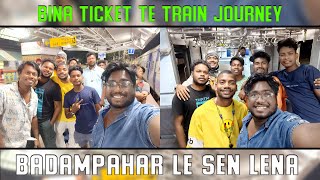 BADAMPAHAR LE SEN LENA  RAIRANGPUR TO BADAMPAHAR TRAIN JOURNEY  GBN VLOGS [upl. by Niras]