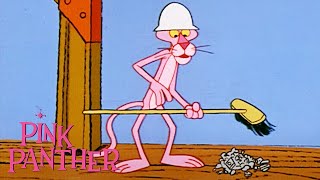 Pink Panther The Builder  35Minute Compilation  The Pink Panther Show [upl. by Odlanor]