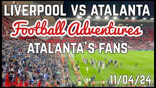 Liverpool vs Atalanta  Atalantas Fans [upl. by Airotkiv433]