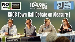 KRCBs Measure J Town Hall Debate [upl. by Alyac]