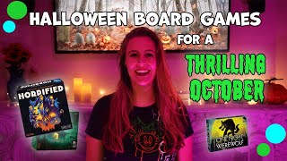 Halloween Board Games for a Thrilling October [upl. by Aid]