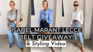 100K SUBSCRIBERS ISABEL MARANT GIVEAWAY amp STYLING VIDEO [upl. by Nivat112]