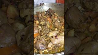 Spicy Gizzard Liver Curry Recipe cooked Viral shorts [upl. by Felizio765]