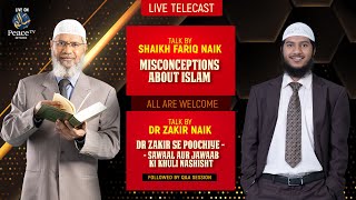 Live Telecast Public Talks in Urdu by Dr Zakir Naik amp Shaikh Fariq Zakir Naik 6th Oct 2024 [upl. by Roda628]