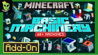 Trying out the BASIC MACHINERY Mod  DomiNate Plays MODDED Minecraft [upl. by Nauqaj]