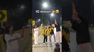 10million celebration 🎉🎈 diwali birthday happydiwali funny viralvideo 10millionsubscriber [upl. by Aholla139]