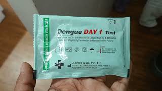 dengue kit test [upl. by Dicks]