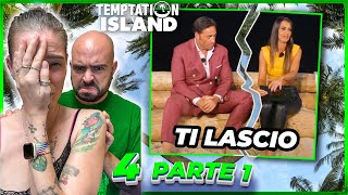 VALERIO MA CHE MI COMBINI Valerio molla la fidanzata e se ne va 😭😭Reaction Ti Punt 4 p 1 🏝️ 💧 [upl. by Ewan]