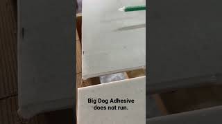 Corian seam with Big Dog Adhesive [upl. by Phila575]