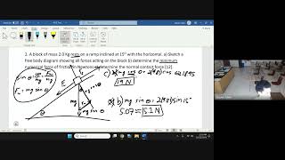 AICE PHY Q2 Test Rotational Force and Equilibrium Incline [upl. by Aiykan120]