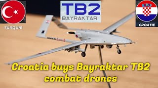 Croatia buys Bayraktar TB2 combat drones [upl. by Marilla102]