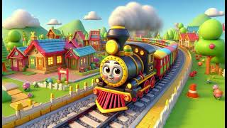 Choo Choo Train  Nursery Rhymes amp Kids Songs [upl. by Ewan]