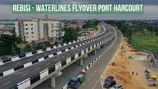 PORT HARCOURT WATERLINES FLYOVER NEWLY COMMISSIONED IN RIVERS STATE  DRIVE WALK WITH ME [upl. by Sirotek]