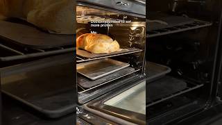 Doctors orders 🫡 giant sourdough roasted chicken or is it a turkey sourdough funnyshorts [upl. by Marx]