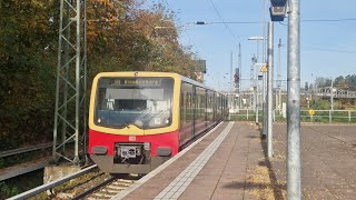 SBahn Berlin  Mitfahrt in der S8 von Birkenwerder bis Berlin Blankenburg in der BR 482 Mod 1989 [upl. by Dymoke]