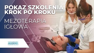 Mezoterapia Igłowa I Szkolenie medycyny estetycznej  KROK PO KROKU [upl. by Dyann]