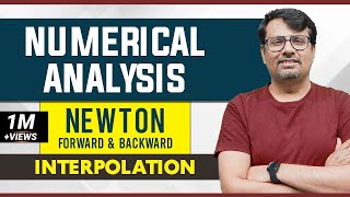 Interpolation Formula Newton Forward amp Backward  Example and Solution [upl. by Lonier531]