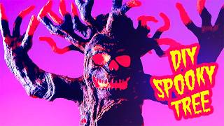 DIY Spooky Tree Decoration for Halloween [upl. by Zeba164]