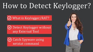 How to Detect Keylogger on your Computer RAT Removal Guide [upl. by Sinnel]