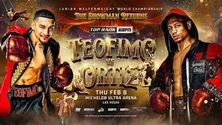 Teofimo Lopez vs Jamaine Ortiz [upl. by Tilda]