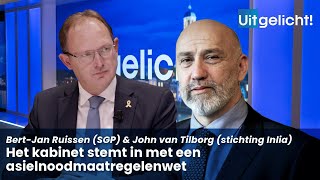 Uitgelicht 25 oktober 2024  BertJan Ruissen over instemmen kabinet met asielnoodmaatregelenwet [upl. by Leanard827]