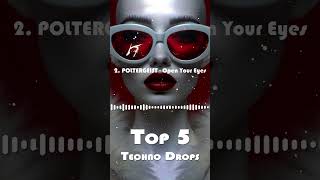 Unreal Top 5 Techno Drops of the month Tiesto Reiss Hanson Poltergeist Angel Cannon Neodrama shorts [upl. by Wesa377]