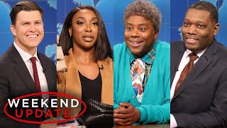 Weekend Update ft Ego Nwodim and Kenan Thompson  SNL [upl. by Einoj]