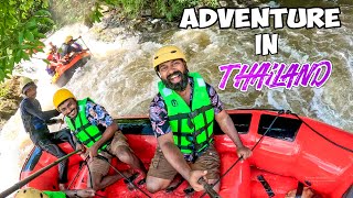 Adventure River Rafting In Thailand  തായ്‌ലൻഡിലെ കൈ വിട്ട കളി  M4 Tech [upl. by Teloiv491]