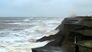 Destructive waves at Skipsea [upl. by Nicolis322]