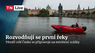 Česko se připravuje na déšť a povodně  TN Live [upl. by Hctim]