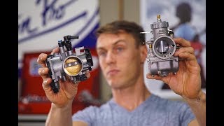 Carburetors vs Electronic Fuel Injection—What’s Better  MC Garage [upl. by Amadus365]