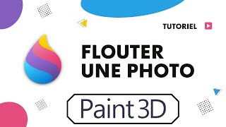 Comment flouter une photo avec paint 3d [upl. by Arlena]